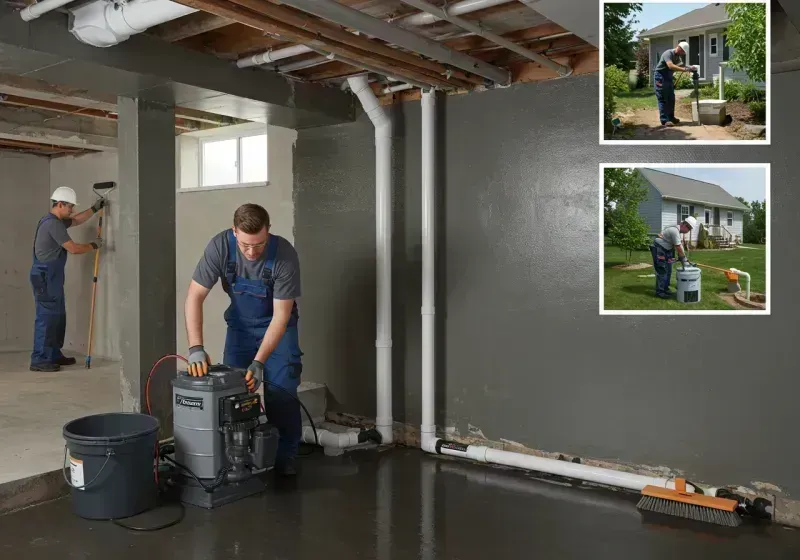 Basement Waterproofing and Flood Prevention process in Willow Oak, FL